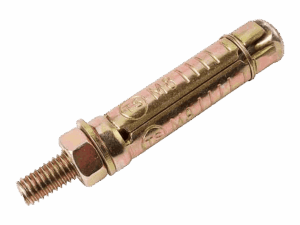 Tornillo de expansión, Tolsen, superficie galvanizada, 40pcs, M6x60mm, 54286
