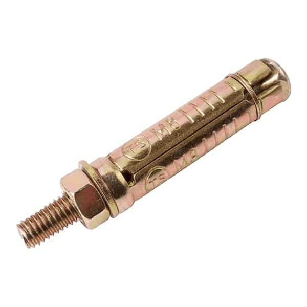 Tornillo de expansión Tolsen superficie galvanizada 40pcs M6x60mm 54286
