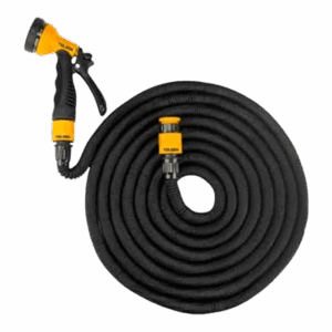 Manguera, Tolsen, 5mts, con conector de 1/2"-3/4" y boquilla de 8 patrones, 57250