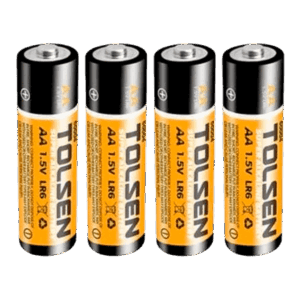 Batería alcalina, Tolsen, AAA, LR03, 1.5V, 60003