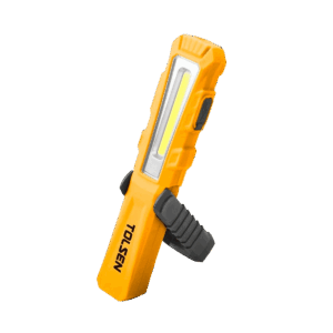 Lámpara de trabajo, Tolsen, recargable, LED frontal 2W, superior 1W, USB, 60016