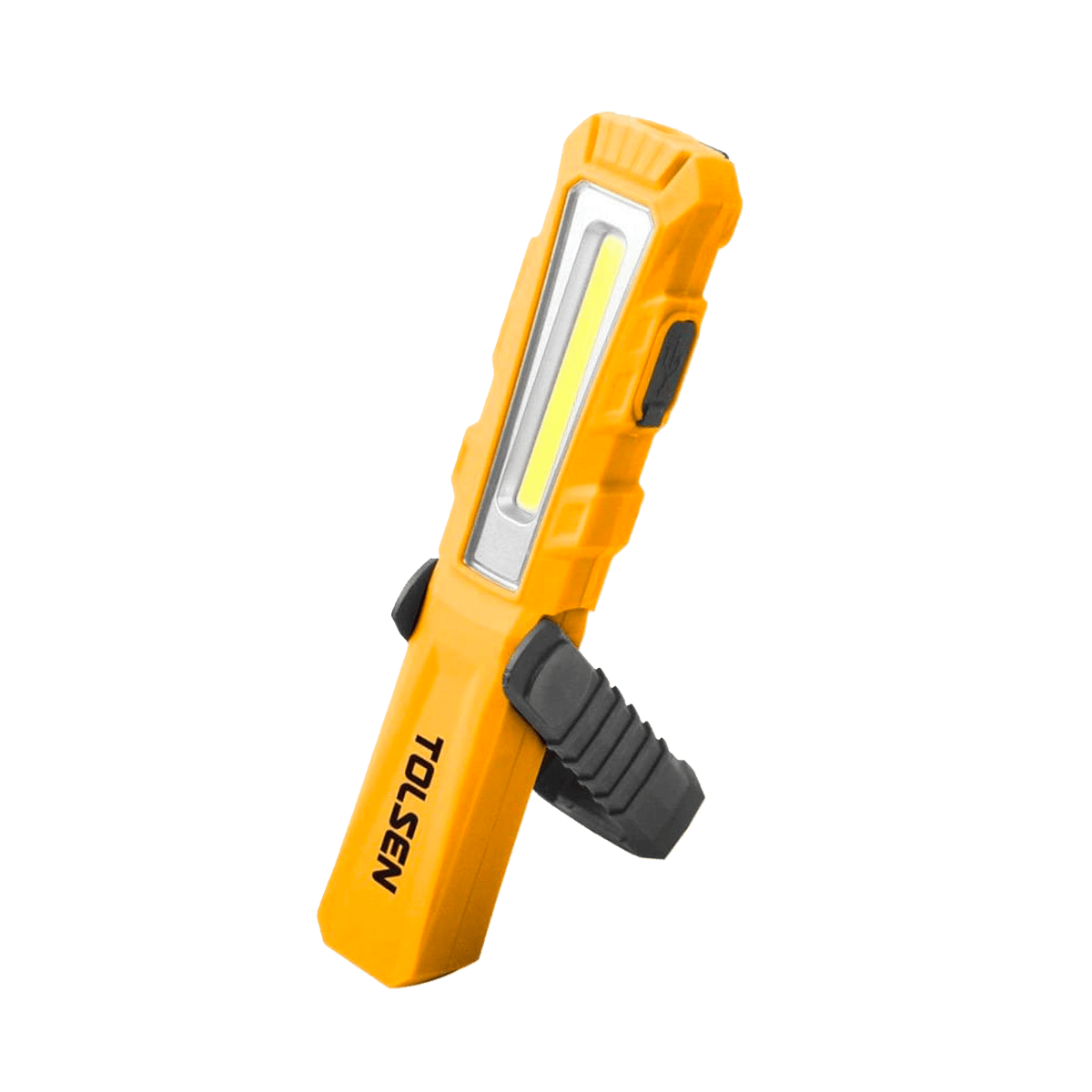 Lámpara de trabajo, Tolsen, recargable, LED frontal 2W, superior 1W, USB