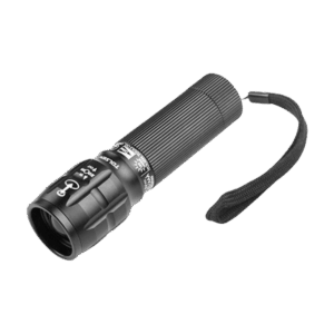 Linterna LED, Tolsen, con función de Zoom, CE, 120m, 150 lúmenes, baterías AAA, 60033