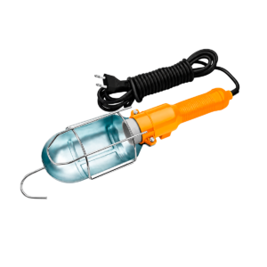 Lámpara de trabajo, Tolsen, máximo 60W, cable de 5mts, 60050