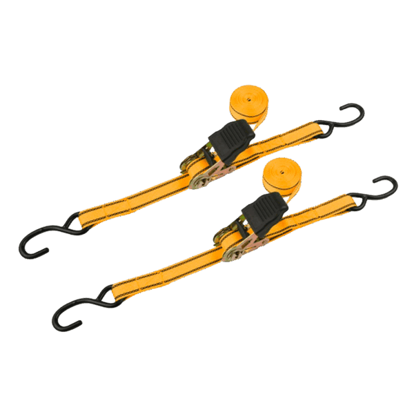 Juego de faja de amarre Tolsen con trinquete 25mmx5m