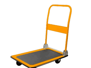 Carretilla de mano, Tolsen, plataforma plegable, 300Kgs, 62606
