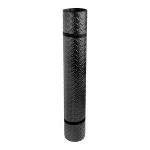 Alfombra antifatiga, Tolsen, color negro, 46" x 93", 117cm x 236cm, contra agua, 65499