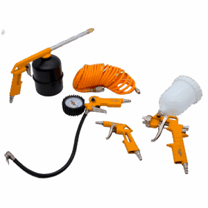 Kit de pistolas de aire neumáticas, Tolsen, 5pcs, 72190