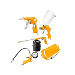 Kit de pistolas de aire neumáticas, Tolsen, 5pcs, 72190