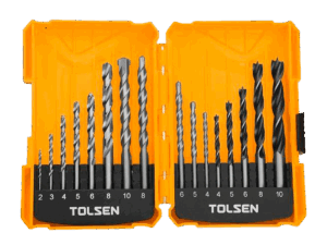 Kit de brocas para taladro, Tolsen, 16pcs, 75628