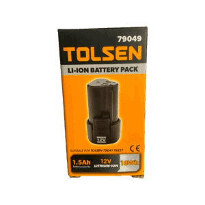 Batería de ion de litio, Tolsen, 12V, para taladro 79217, 12V, 1500mah, 18W, 79049