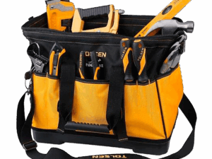 Bolso para herramientas, Tolsen, tipo maletín, con correa, 16”, 80103