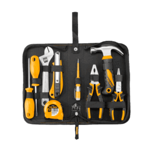 Juego de herramientas manuales, Tolsen, aisladas, 9pcs, 85300