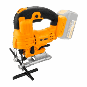 Sierra caladora, Tolsen, inalámbrica, iones de litio, 20V, 400W, no incluye la batería ni el cargador, (se recomienda batería 87474 y cargador 87482), 87284