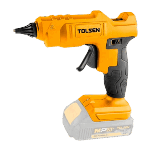 Pistola de silicon, Tolsen, inalámbrica, 11.2mm, 20V, 60W, no incluye la batería ni el cargador, (se recomienda batería 87472 y cargador 87481), 87316