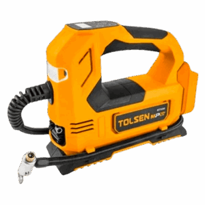 Inflador inalámbrico, Tolsen, iones de litio, 20 V, no incluye la batería ni el cargador, (se recomienda batería 87472-87474-87481), 87320