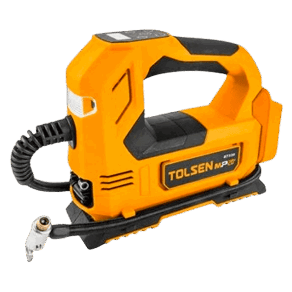 Inflador inalámbrico Tolsen iones de litio 20 V