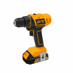 Taladro inalámbrico, Tolsen, 20V, 10mm (3/8"), 35nm, (incluye 2 baterías 2ah), 87401