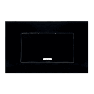 Apagador, Mónaco, sencillo, placa, color negro, 8843911
