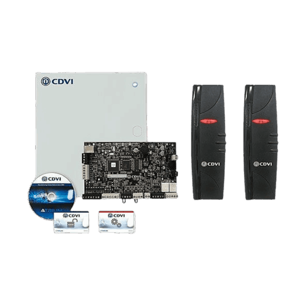 Kit de control de acceso, CDVI, A22K CTRL + 2xDGLP FN WLC26, A22KDGNC