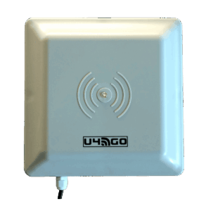 Lector medio alcance, CDVI, U4GO, UHF, antena 20ft, A6U49