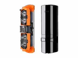 Fotoeléctrico dlx, 12-24VDC-VA, alcance 250m, 4 rayos, salidas de relé N.C.N.O., interruptor DIP, IP65, ABH250L