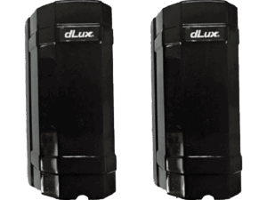 Fotoeléctrico, dlx, 12–24V, alcance 40m, 2 rayos, salidas de relé N.O.N.C., IP65, ABT40