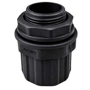 Conector 1/2, Adler, color negro, Isynylon, terminal 1/2 IN, ADL044