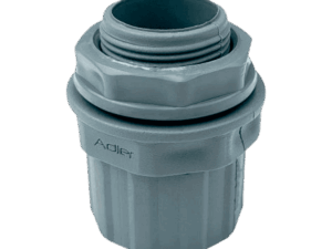 Conector 1/2, Adler, color negro, Isynylon, terminal 1/2 IN, ADL044