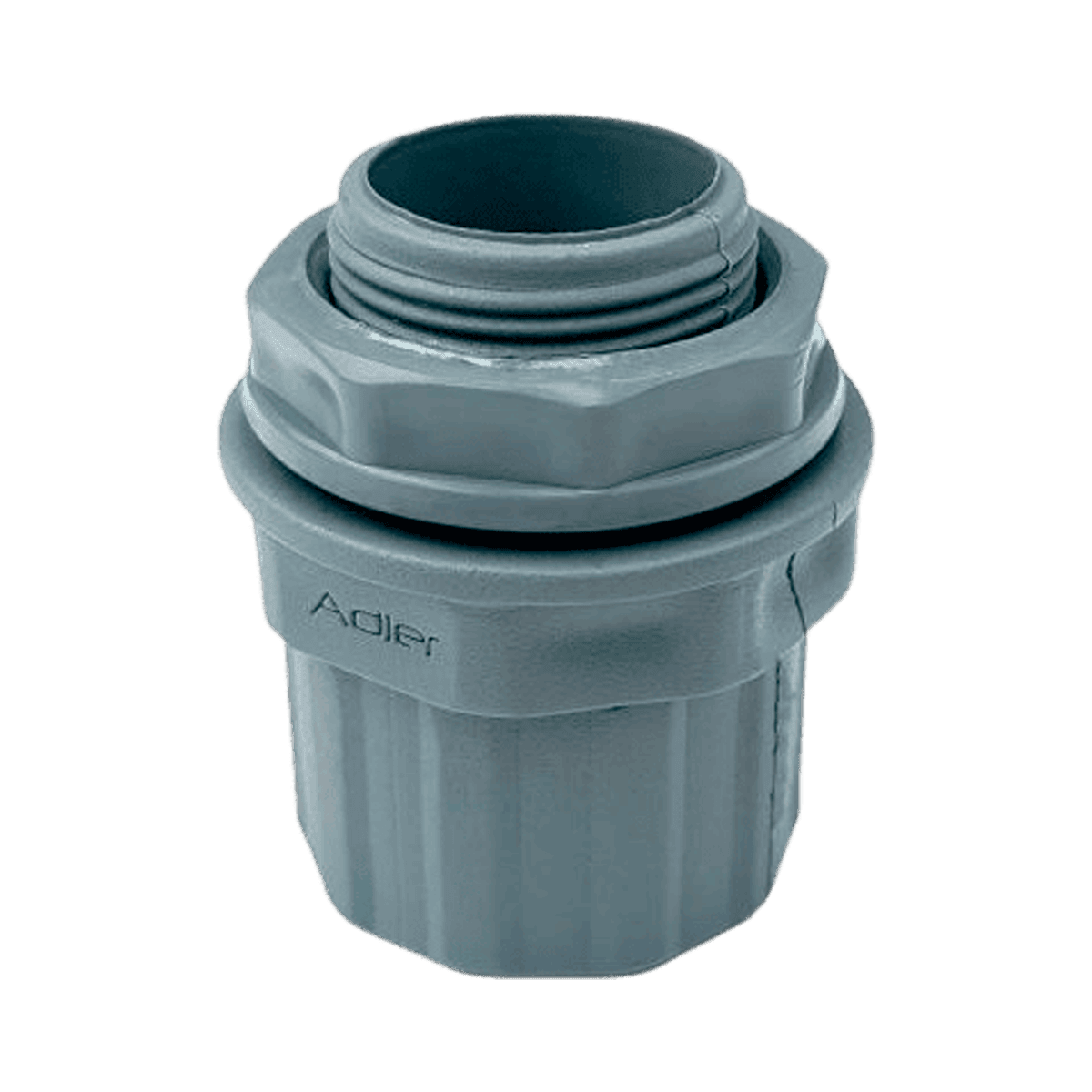 Conector 1/2, Adler, color negro, Isynylon, terminal 1/2 IN, ADL044