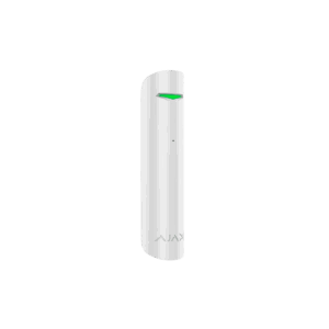 Detector de rotura de cristal, Ajax, Inalámbrico, color blanco, hasta 9mts de distancia, 26317.05.WH3