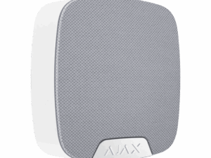 Sirena acústica, Ajax, ajustable de 81 a 105db, para interiores, homesiren, color blanco, 28275.11.WH3