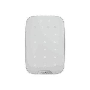 Teclado táctil, Ajax, inalámbrico, admite tarjetas y llaveros sin contacto, color blanco, 28294.83.WH3