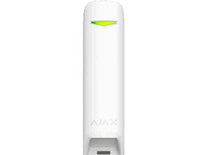 Detector de movimiento, Ajax, color blanco, de ángulo estrecho para uso en interiores, protege puertas y ventanas, 28301.36.WH3