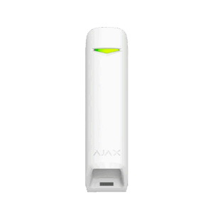 Detector de movimiento, Ajax, color blanco, de ángulo estrecho para uso en interiores, protege puertas y ventanas, 28301.36.WH3