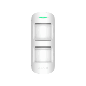 Detector de movimiento, Ajax, inalámbrico, exterior, con anti enmascaramiento y anti mascotas, 28302.33.WH3