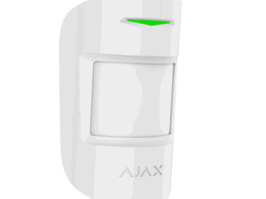 Detector de movimiento, Ajax, inalámbrico, color blanco, con sensor microondas, 28304.02.WH3