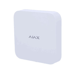 Video grabador, Ajax, 8 canales, 4K (25/30FPS), 1HDD máximo, 16TB, 100Mbps, Onvif, color blanco, 78268.122.WH
