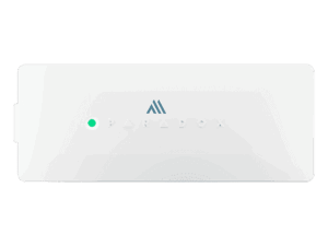 Sensor de movimiento, Paradox, (M25), con acelerómetro, de 3 ejes, sensibilidad ajustable y detección basada en duración de movimiento continuo, batería CR2032, sensor de temperatura integrado e instalación rápida, CE, EN y FCC, AMD12M