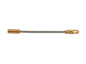 Cabeza Guía Flexible Tracción, Anguila, 100Kg, diámetro 6mm, rosca M5, para pasar sondas pasacables, ANG41005000