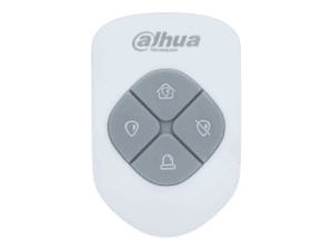Control remoto para alarma, Dahua, inalámbrico, tipo llavero, 4 botones, funciona con 1 batería CR2032, DHI-ARA24-W2