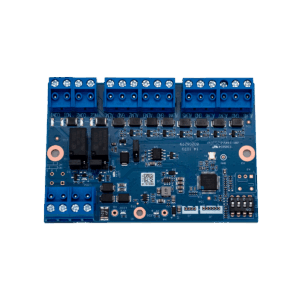 Módulo expansor de alarma, Dahua, 8 entradas, 2 salidas de alarma, comunicación RS-485 hasta 300 m, configuración de resistencias EOL (2K7/4K7/6K8), NO/NC por jumper. Compatible con ARC3008C, ARC9016C, ARC2008C y ARC2016C, DHI-ARM808-RS