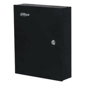 Controlador de acceso, Dahua, unidireccional, 2 puertas, fuente de poder incluida, TCP/IP, protocolos de comunicación RS-485, Wiegand 26/34, capacidad para 100.000 usuarios y registro de 500.000 eventos, DHI-ASC2202C-S