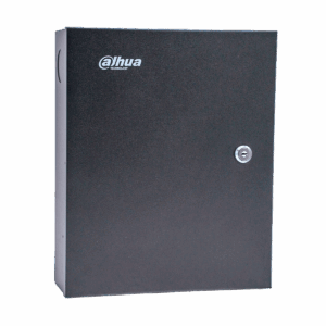 Controlador de acceso, Dahua, bidireccional, 4 puertas, fuente de poder incluida, TCP/IP, protocolos de comunicación RS-485, Wiegand 26/34, capacidad para 100.000 usuarios y registro de 500.000 eventos, DHI-ASC2204C-D
