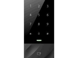 Lector RFID, Dahua, multifrecuencia (13,56 MHz y 125 kHz), con teclado táctil retroiluminado, TCP/IP, Wi-FI, RS-485 y Wiegand, exterior, protección IP65 e IK08, DHI-ASI1201M-MEW