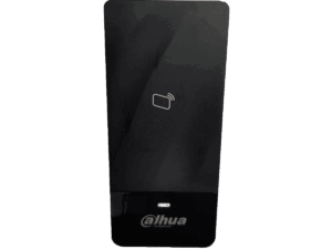 Lector para control de acceso, Dahua, RFID a prueba de agua, MIFARE 125KHZ, leds rojos y azules, empotrada, DHI-ASR1200E-D