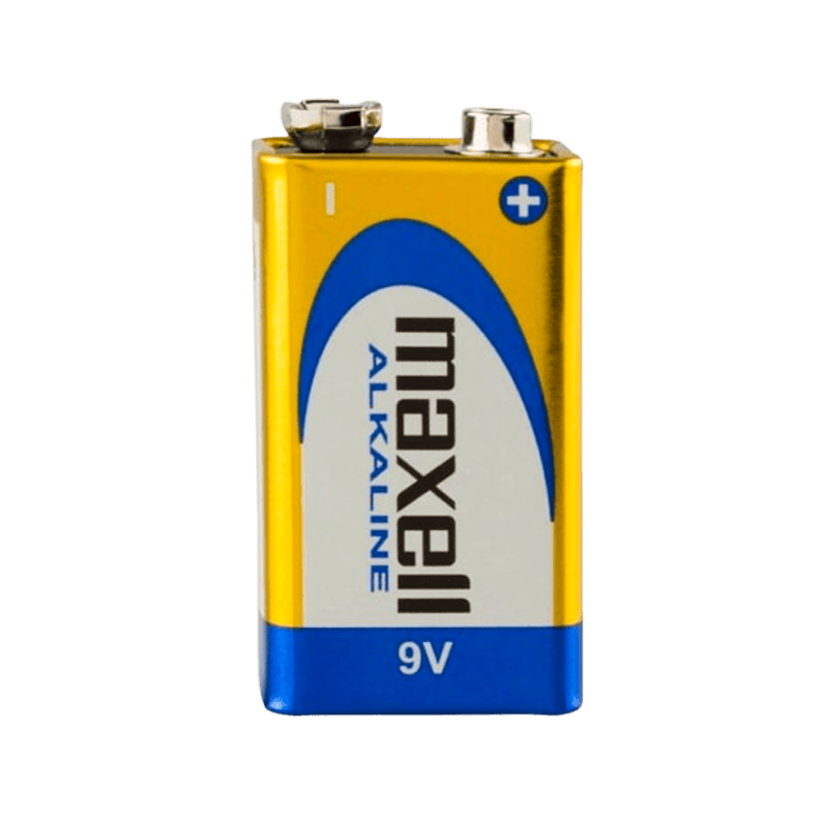 Batería cuadrada Maxell 9V alcalina BAT9VM
