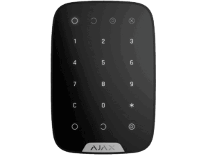 Teclado táctil, Ajax, inalámbrico, utiliza 4 baterías AAA, color negro, 21504.12.BL3