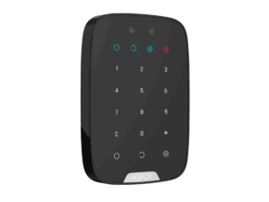Teclado táctil, Ajax, inalámbrico, admite tarjetas y llaveros sin contacto, color negro, 28293.83.BL3