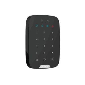 Teclado táctil, Ajax, inalámbrico, admite tarjetas y llaveros sin contacto, color negro, 28293.83.BL3